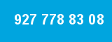 927 778 83 08